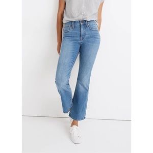 Madewell Cali Demi-Boot Jeans in Timpson Wash - Size 27